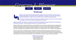 Desktop Screenshot of georgeblanar.com
